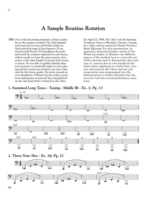 The Remington Warm-Up Studies for BB Tuba